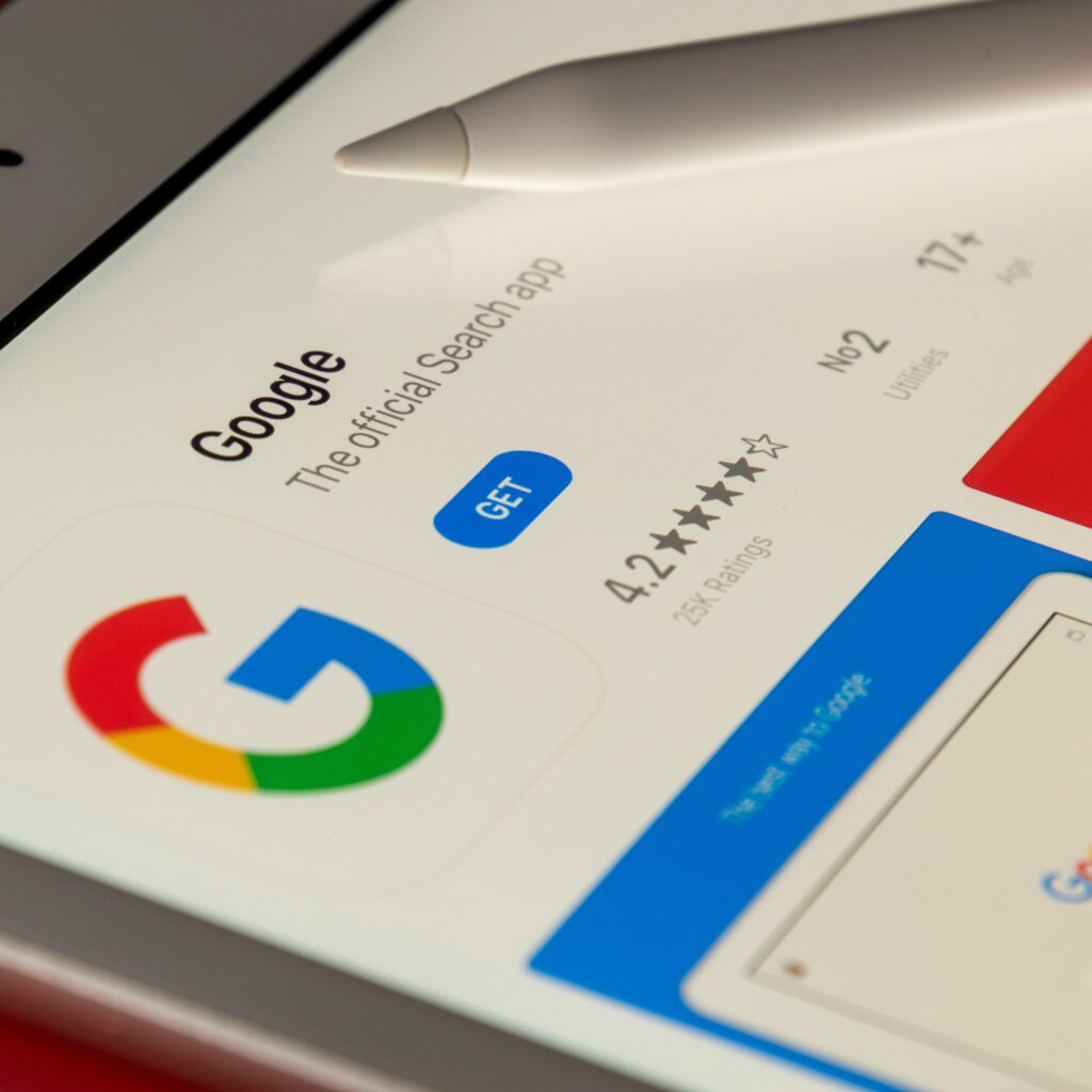 Google Business Profile interface showing local business info